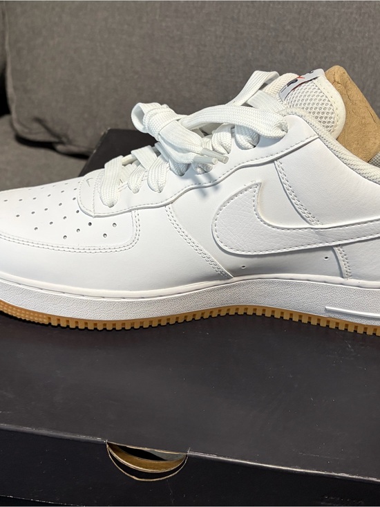 Nike Other - Nike Air Force 1 '07 LV8 - White / Gum Yellow